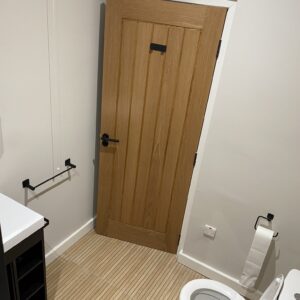 Bathroom door